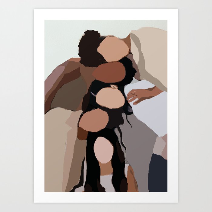 The Magic of Women Art Print