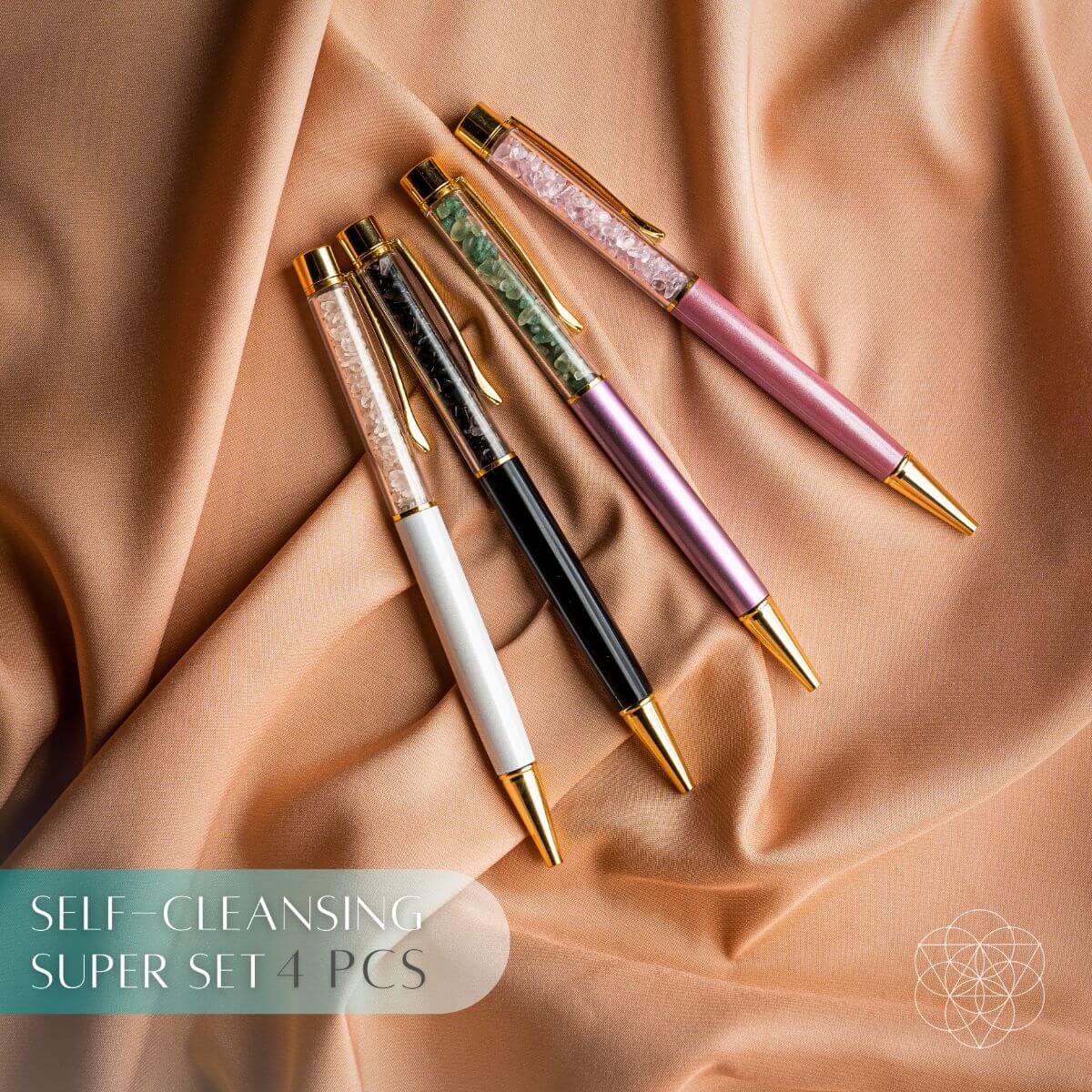 The Self-Cleansing Crystal Pens | Home Accessory | Wiccan Center