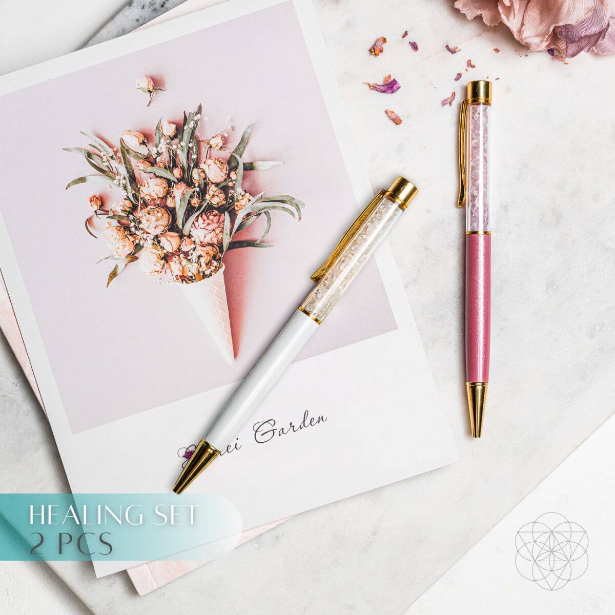 The Self-Cleansing Crystal Pens | Home Accessory | Wiccan Center