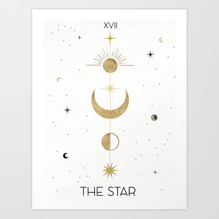The Star Tarot Art Print