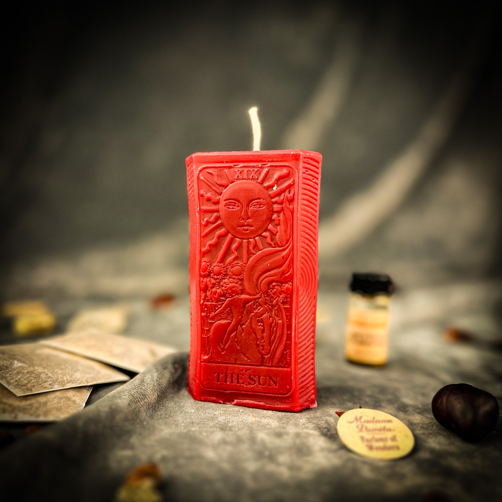 The Sun Candle Spell Kit - Joy & Success Magic | Candle Spell Kit | Wiccan Center