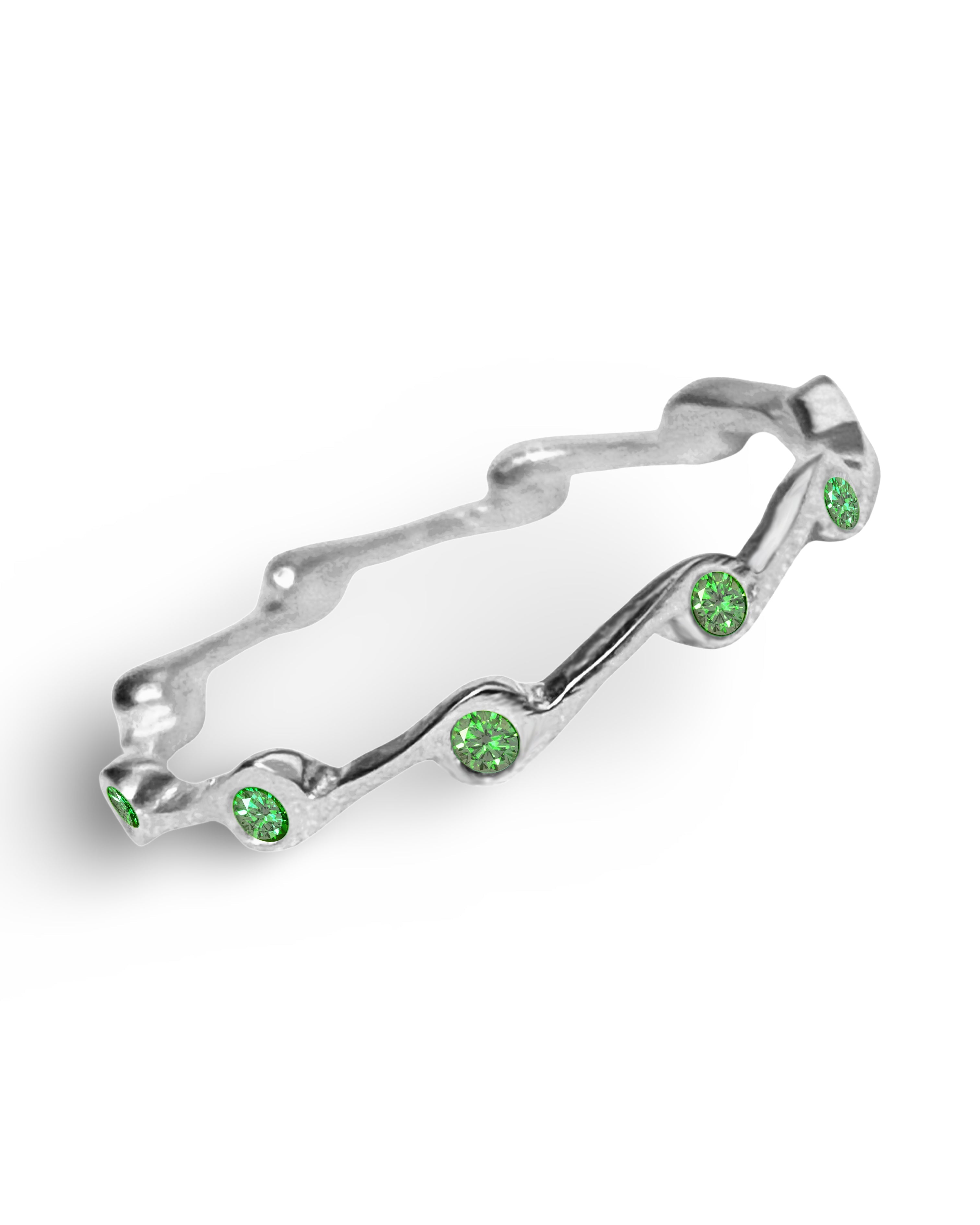 Peridot Birthstone Stacker Ring | Rings | Wiccan Center