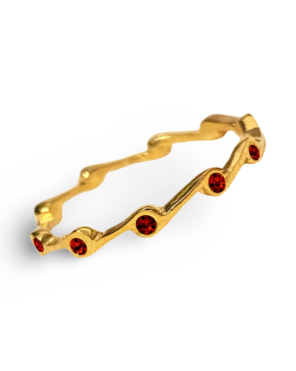 Ruby Birthstone Stacker Ring | Rings | Wiccan Center