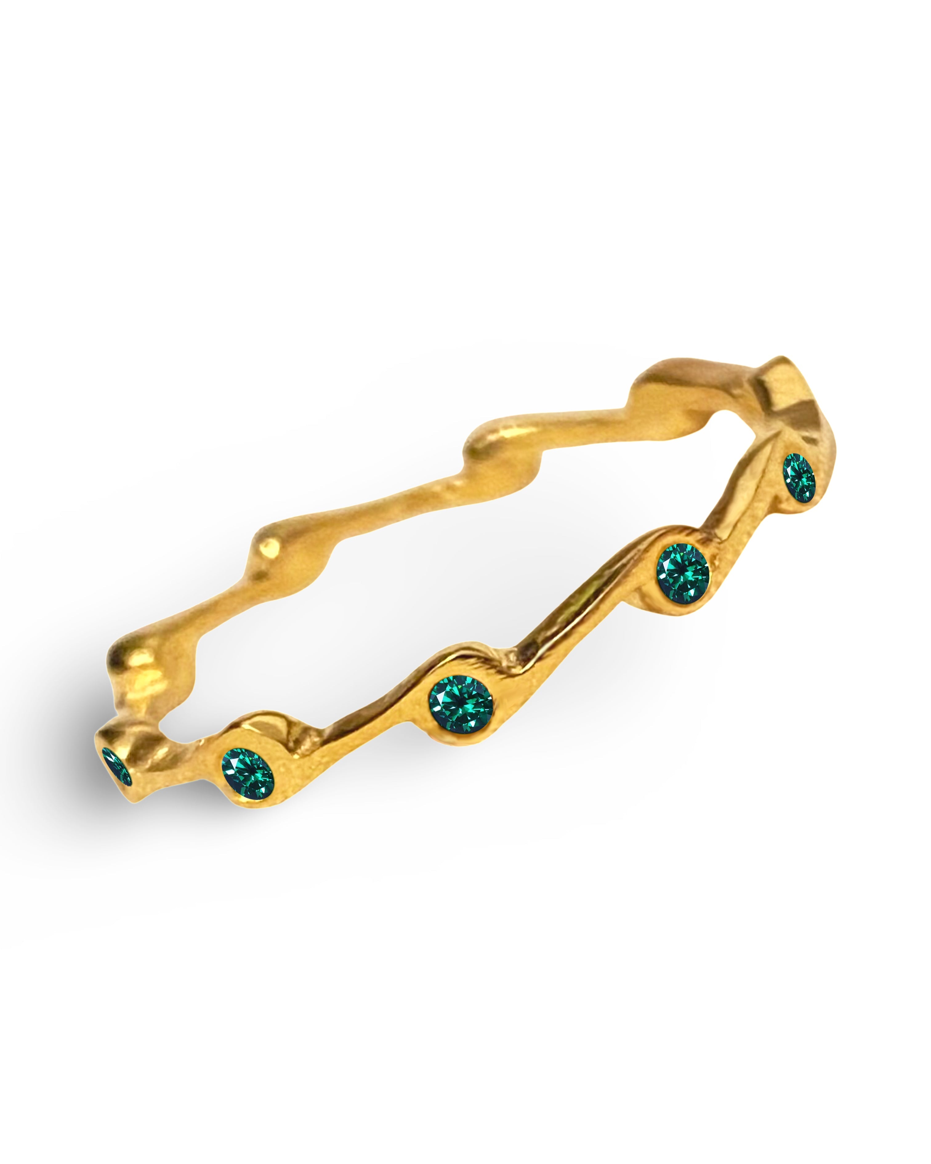 Zircon Birthstone Stacker Ring | Rings | Wiccan Center