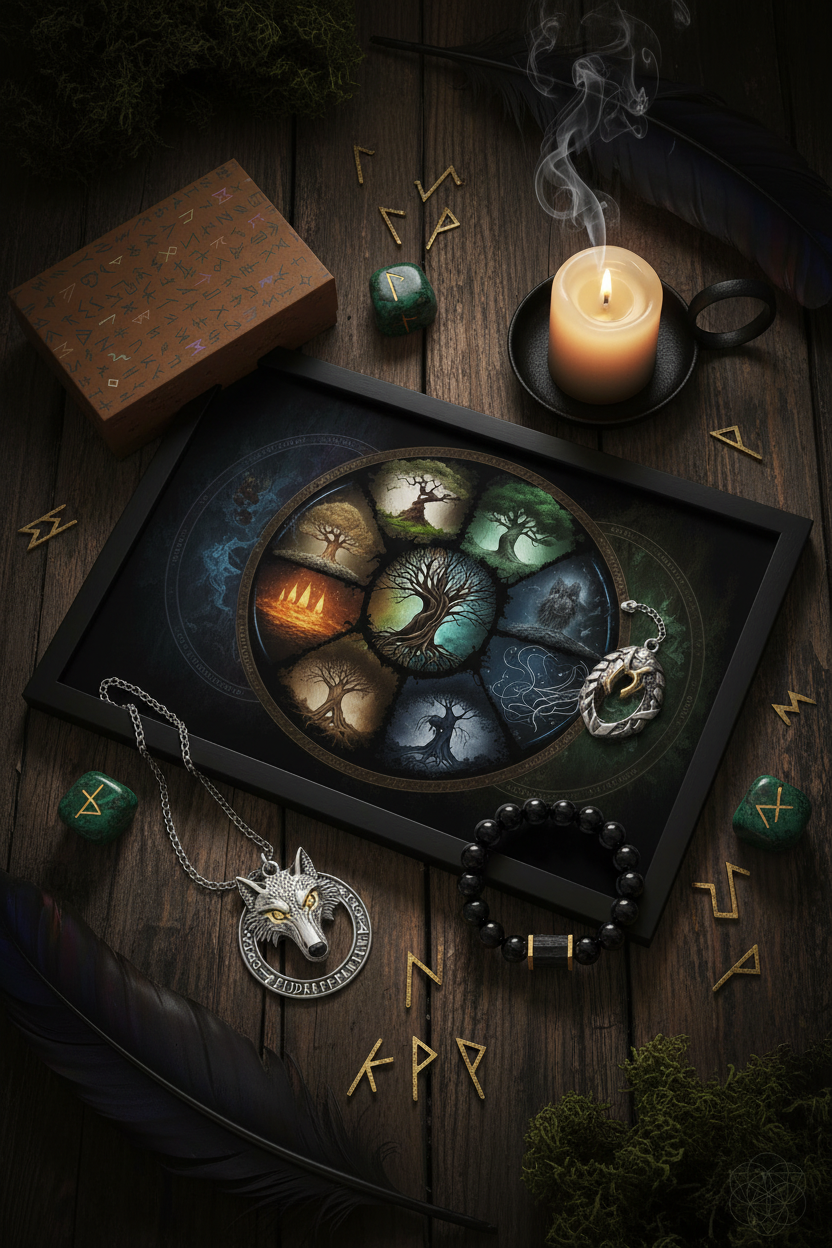 The Viking's Treasure - Portrait