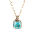 Three Turquoise Stone Necklace | Necklaces | Wiccan Center