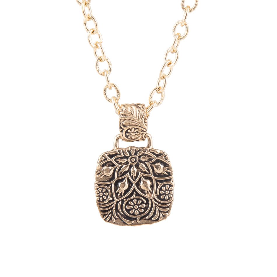 Three Turquoise Stone Necklace | Necklaces | Wiccan Center