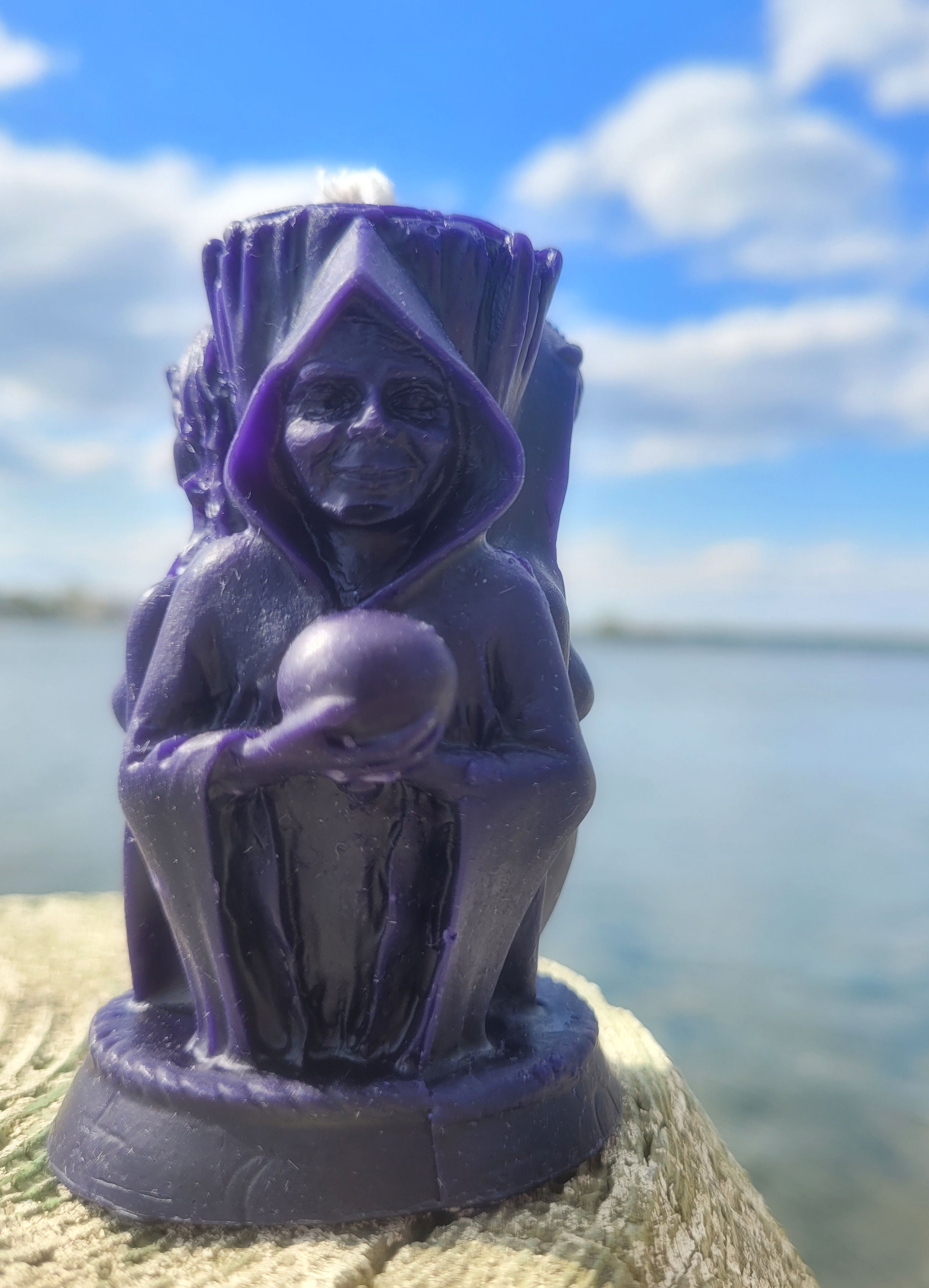 The Triple Goddess Candle, The Maiden, The Mother, the Crone Beeswax Candle | Candle | Wiccan Center