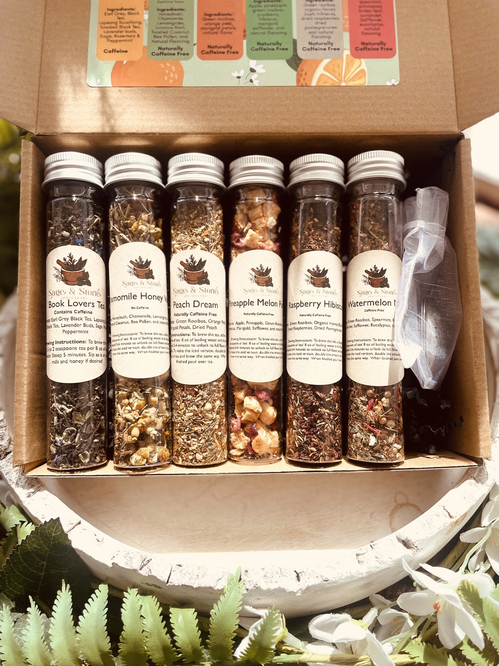 Tea Sampler Sets | Tea & Infusions, Kitchen Magic, Gifts | Wiccan Center