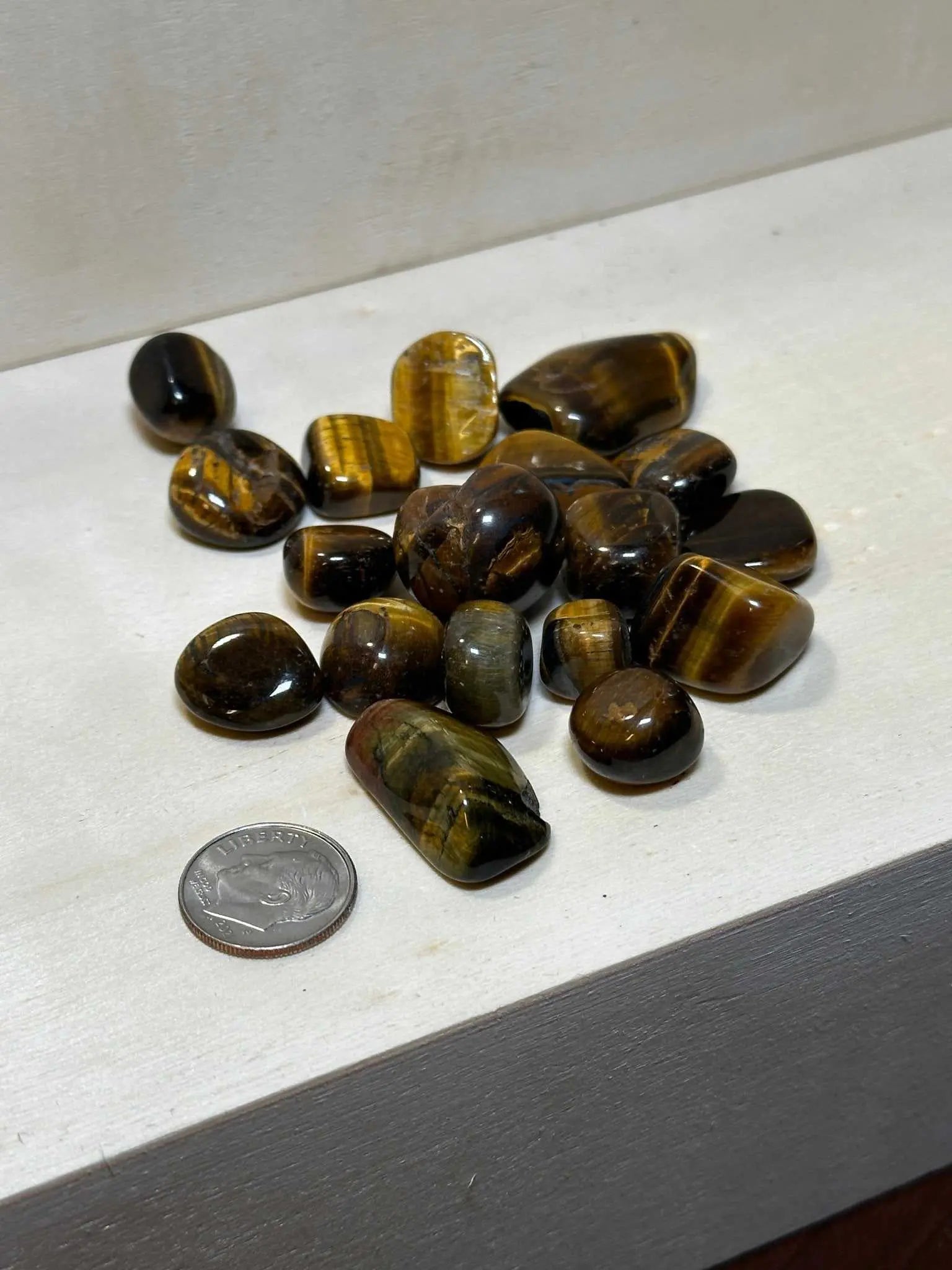 Tiger Eye Tumbled Pebbles | Tumbled Stones | Wiccan Center