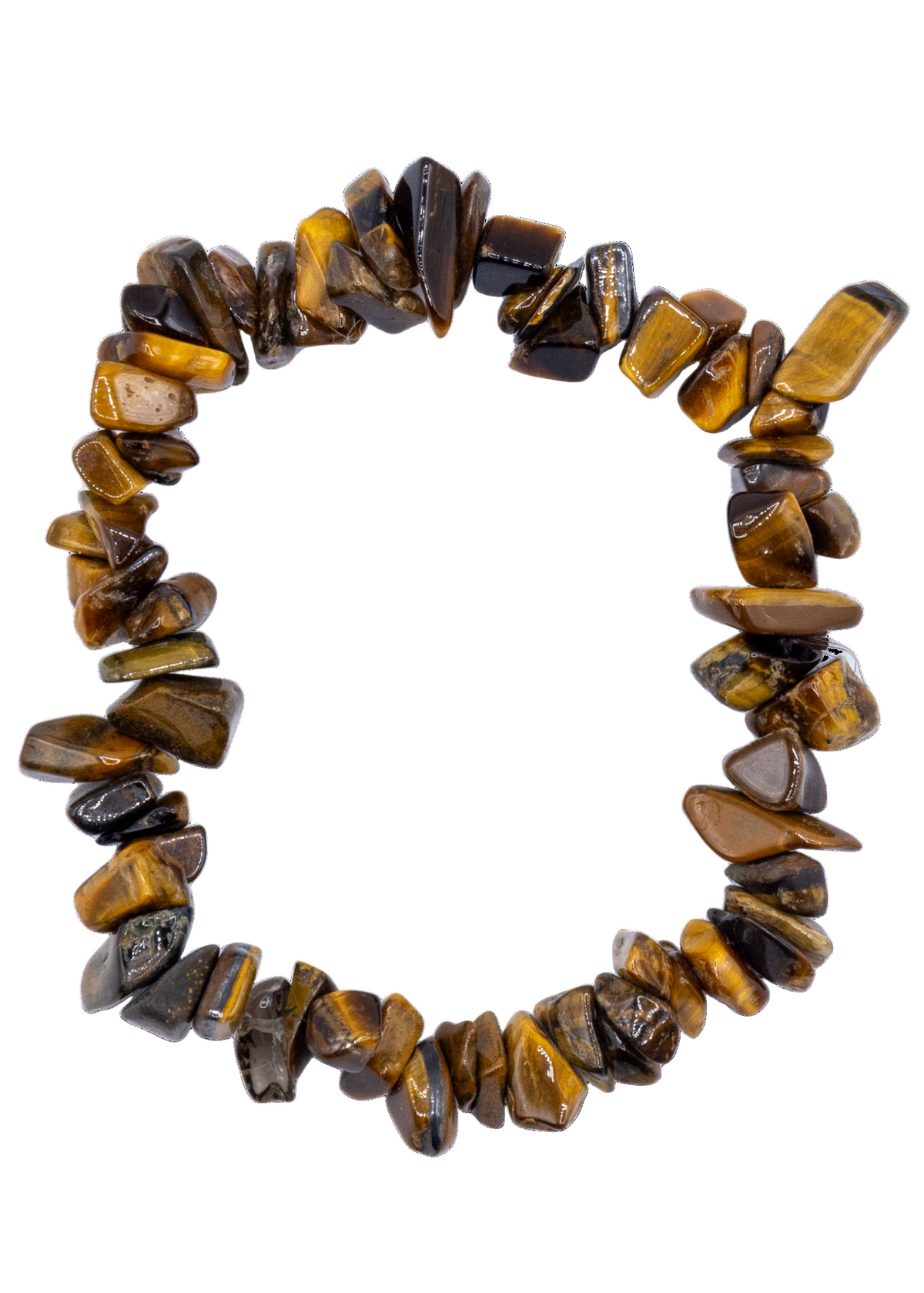 Tigers Eye Chip Stretch Bracelet | bracelets | Wiccan Center
