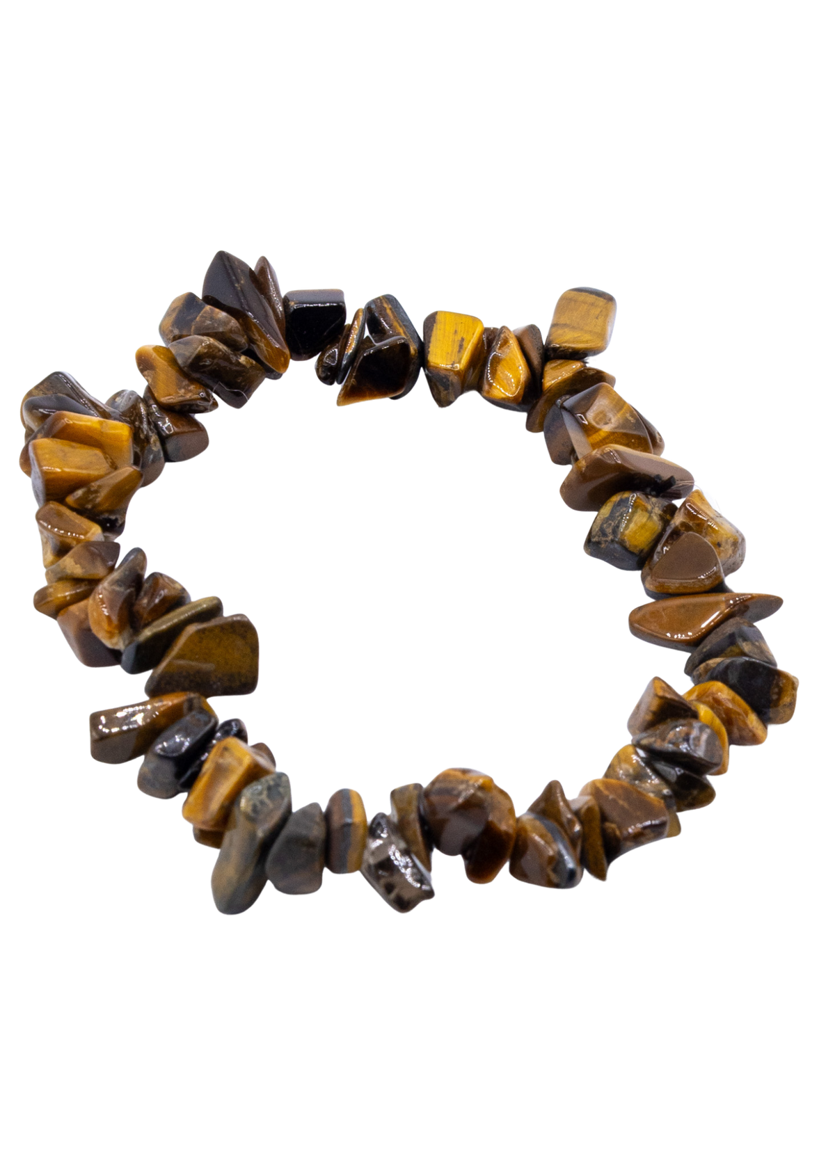 Tigers Eye Chip Stretch Bracelet | bracelets | Wiccan Center