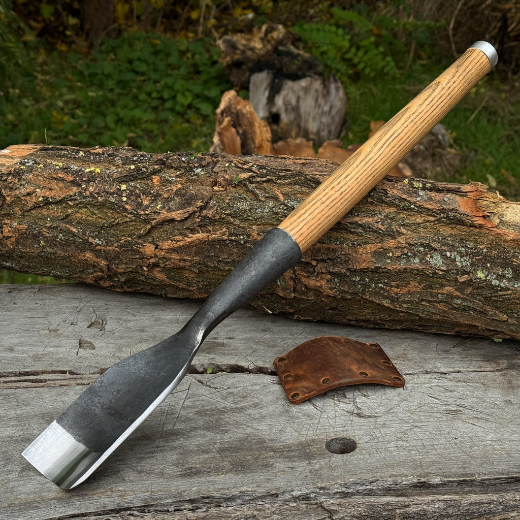 Timber Framing Rounded Chisel, 20 - 100 mm (0.8 - 3.9 inches) | Chisel | Wiccan Center
