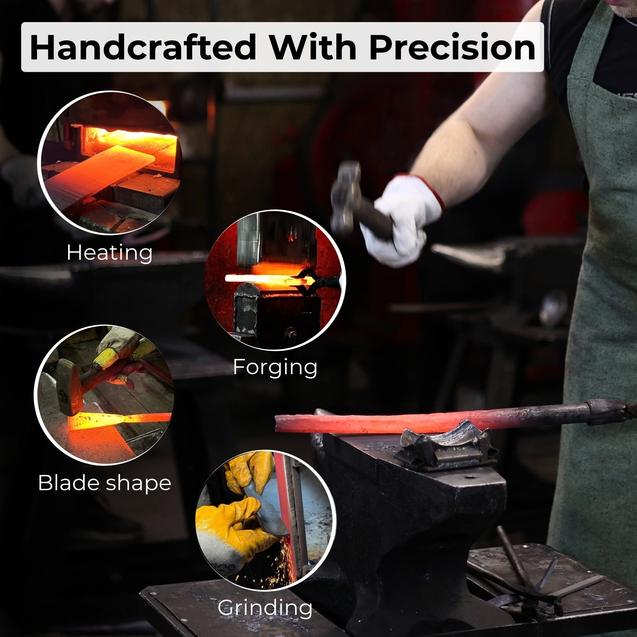 Timber Framing Rounded Chisel, 20 - 100 mm (0.8 - 3.9 inches) | Chisel | Wiccan Center