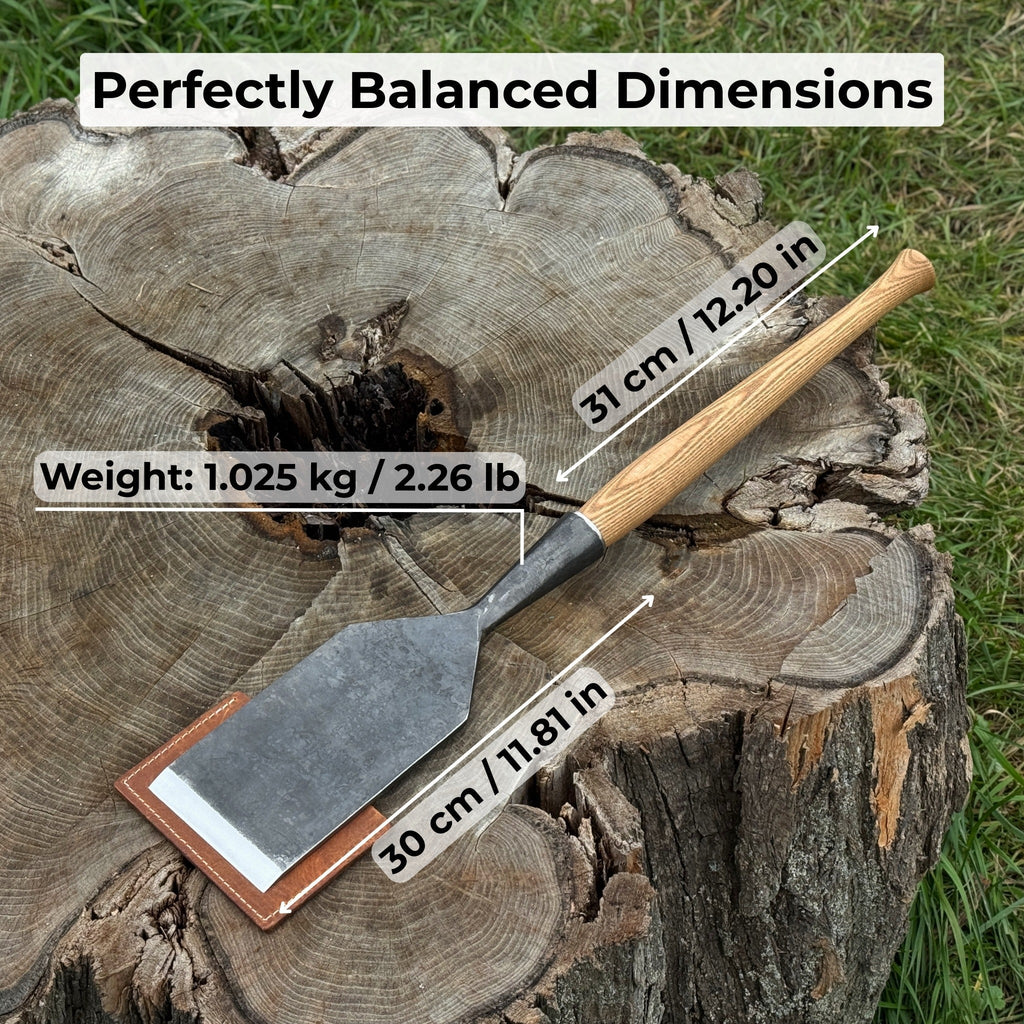 Timber Framing Sliсk Chisel, 20 - 100 mm (0.8 - 3.9 inches) | Chisel | Wiccan Center