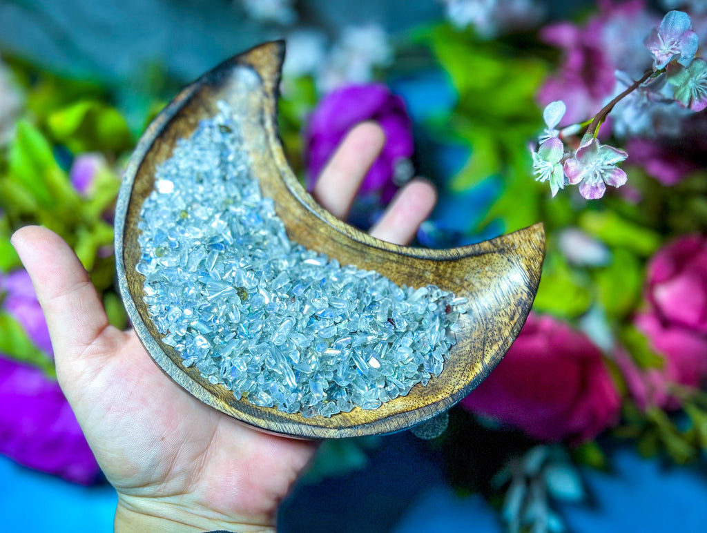 Bulk Crystal Chips, 1 Lb, Rose Quartz, Amethyst, Smoky Quartz, Carnelian, Labradorite, Citrine, Rainbow Moonstone, Black Tourmaline Chips | | Wiccan Center