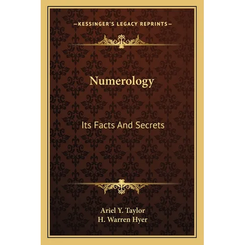 Numerology: Its Facts And Secrets - Paperback | Books | Wiccan Center