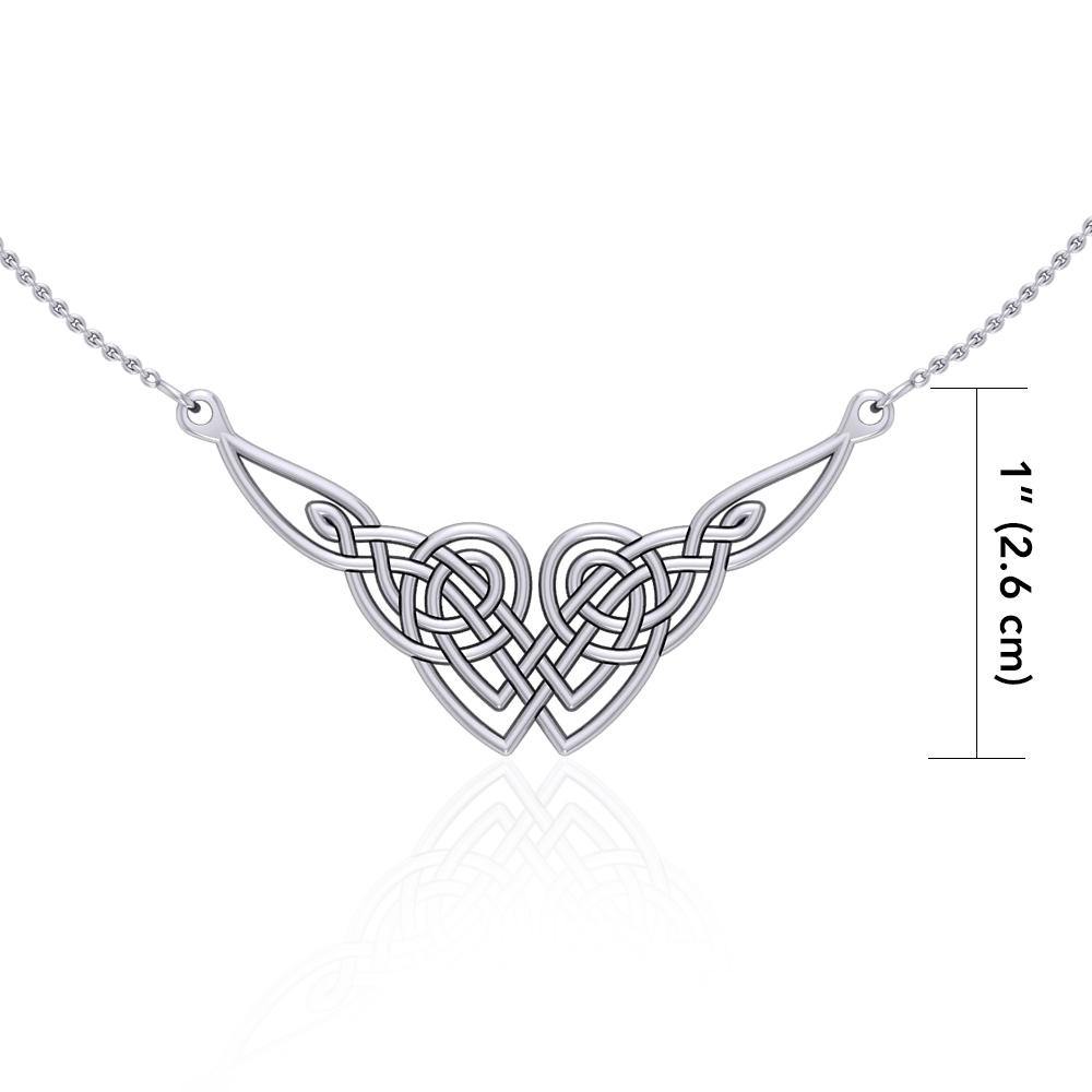 Celtic Knotwork Sterling Silver Necklace TN001