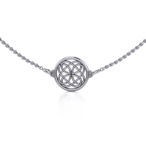 A timeless imprint of eternity ~ Celtic Knotwork Sterling Silver Necklace Jewelry TN010 | Necklace | Wiccan Center