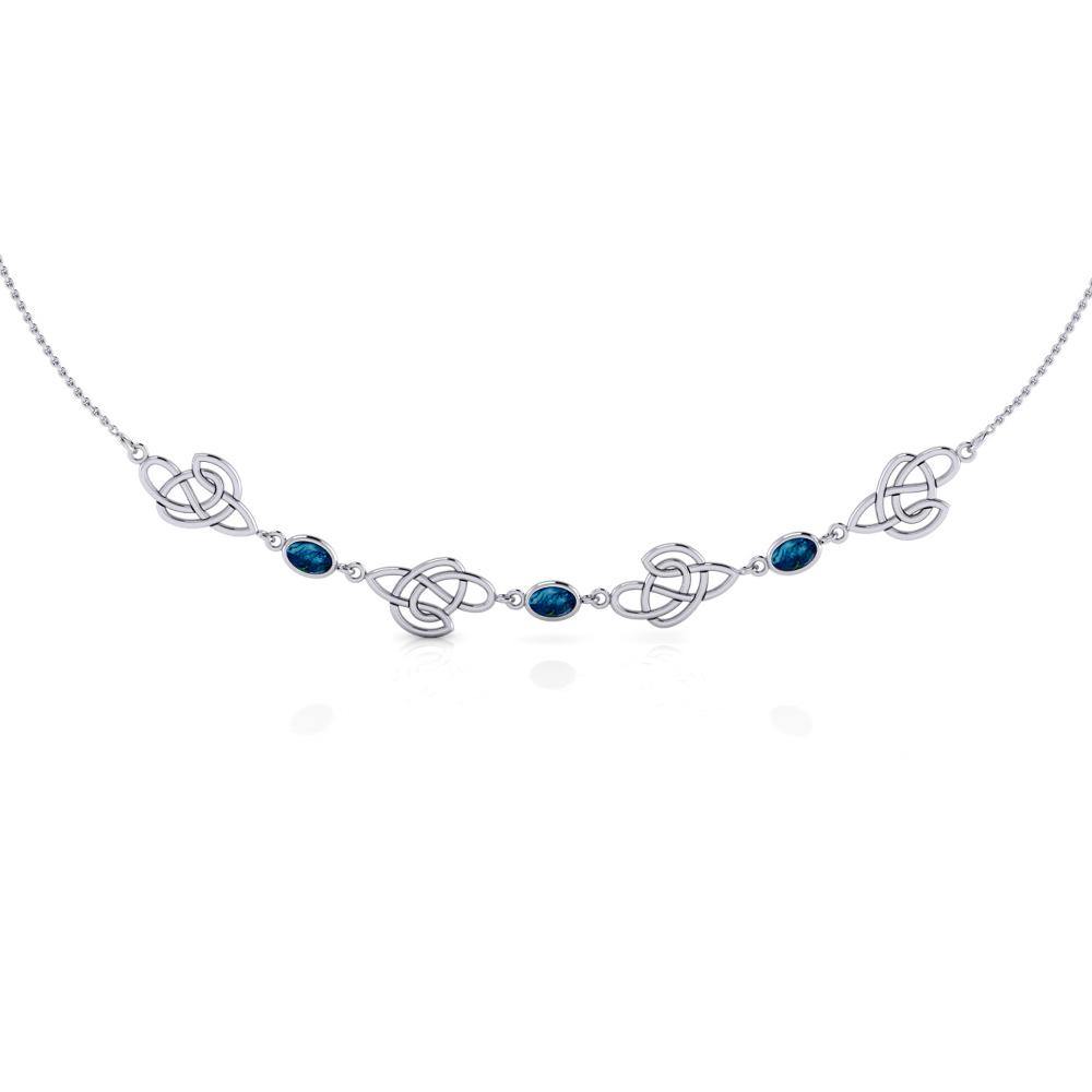 Celtic Knotwork Silver Necklace TN016 | Necklace | Wiccan Center