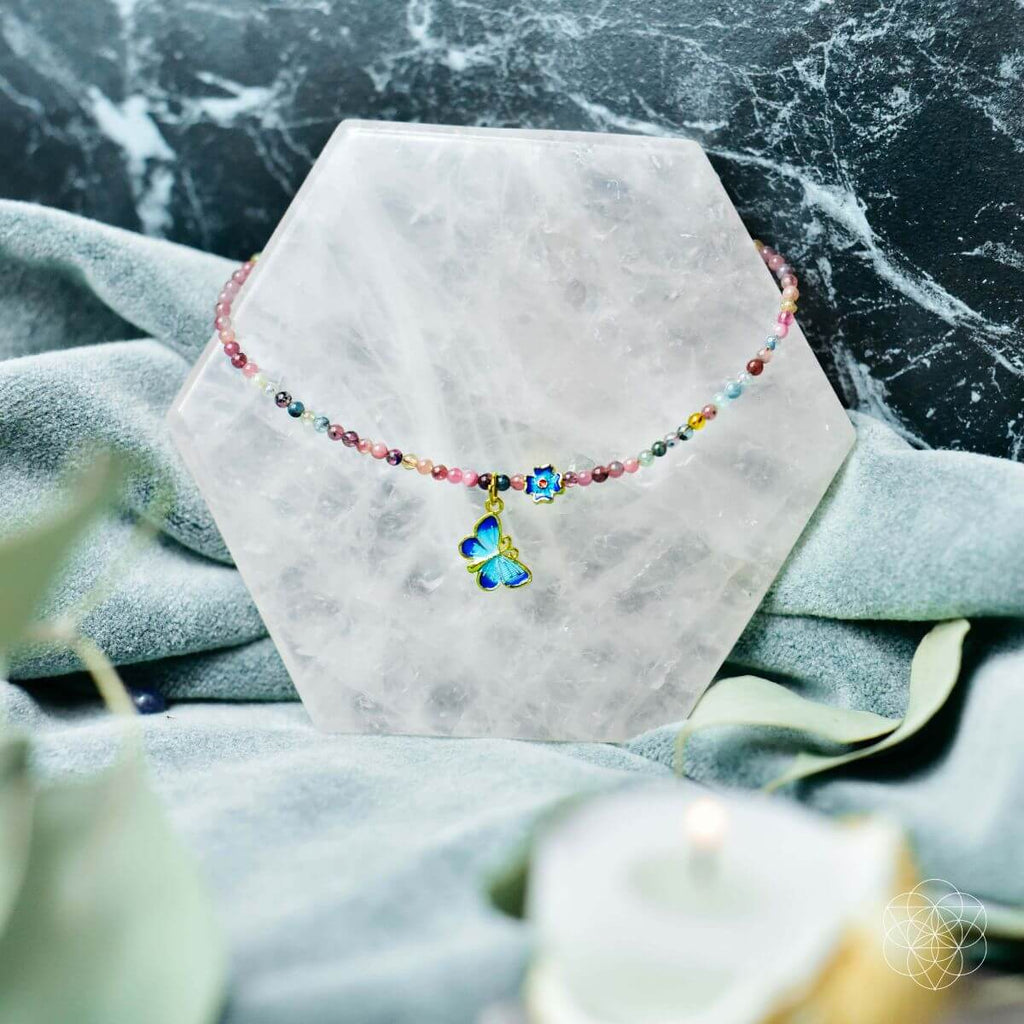Tourmaline Anklet of Hope | Anklet | Wiccan Center