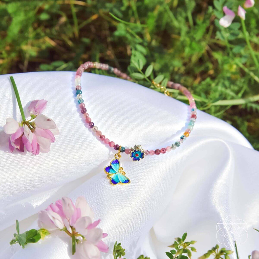 Tourmaline Anklet of Hope | Anklet | Wiccan Center