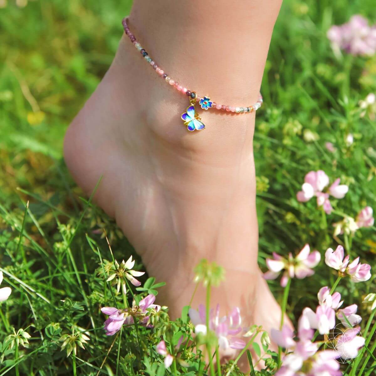 Tourmaline Anklet of Hope | Anklet | Wiccan Center