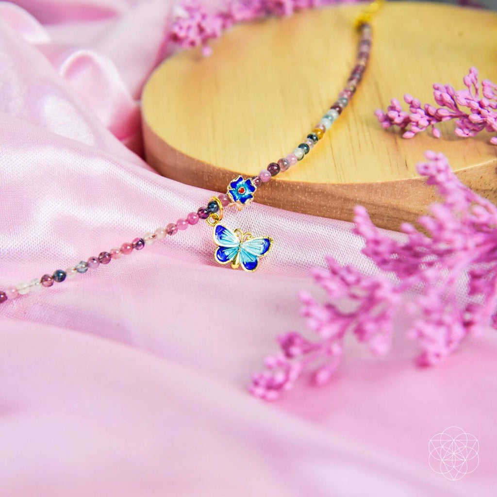 Tourmaline Anklet of Hope | Anklet | Wiccan Center