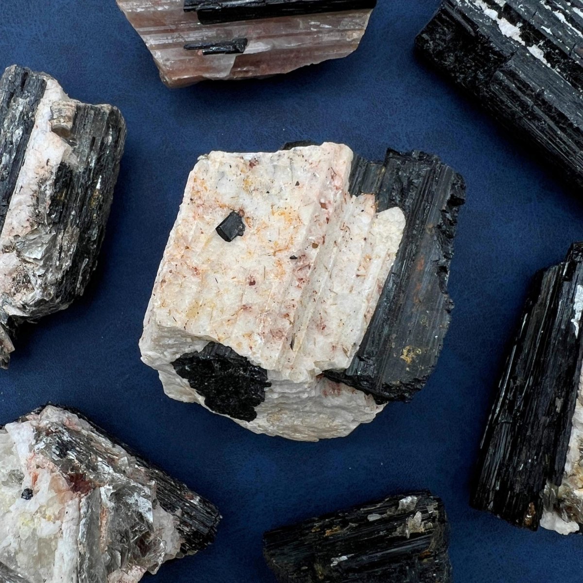 Tourmaline on Matrix Rough (1 Kilo)