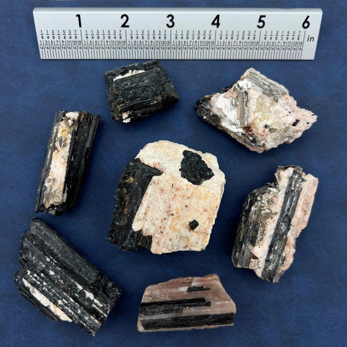 Tourmaline on Matrix Rough (1 Kilo)