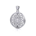 Celtic Knotwork Sterling Silver Pendant TP153