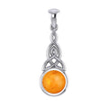 Celtic Triquetra Sterling Silver Pendant TP2937