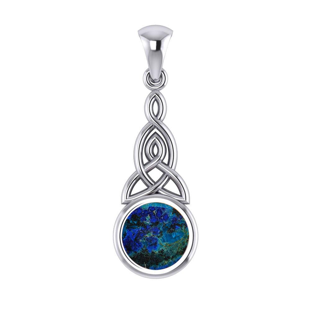 Celtic Triquetra Sterling Silver Pendant TP2937