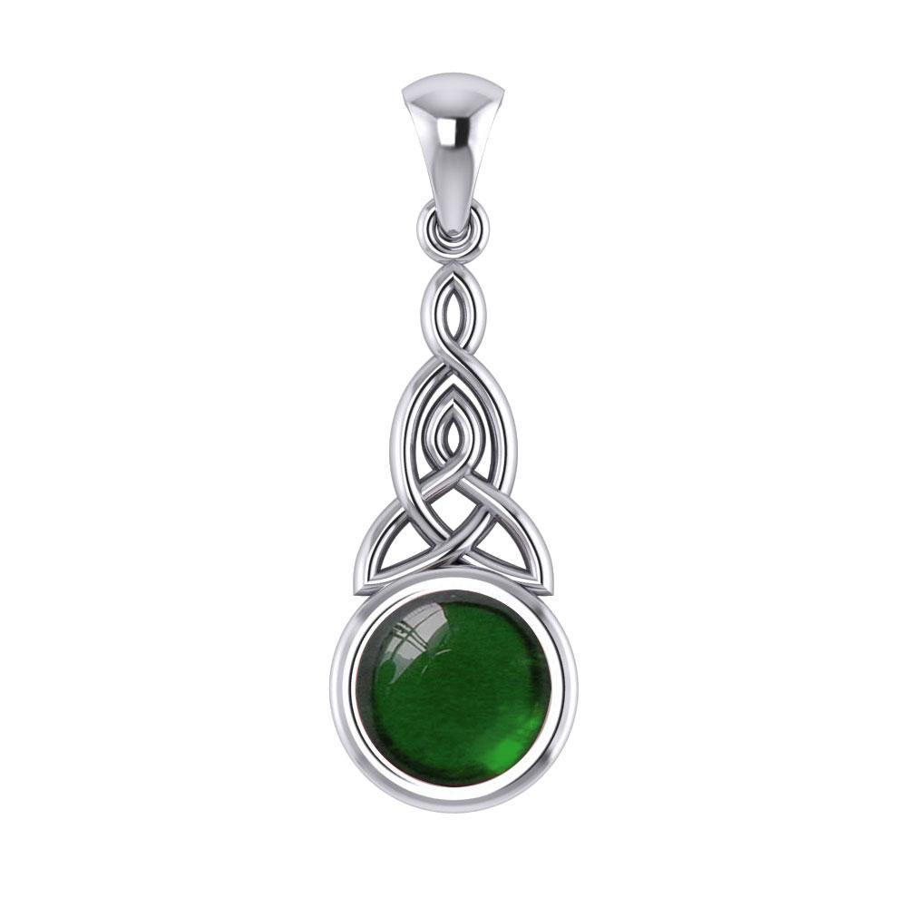 Celtic Triquetra Sterling Silver Pendant TP2937