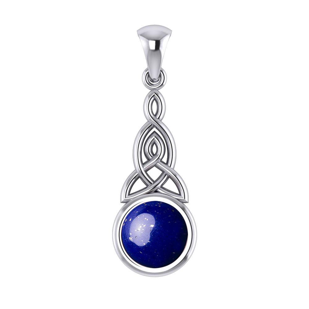 Celtic Triquetra Sterling Silver Pendant TP2937