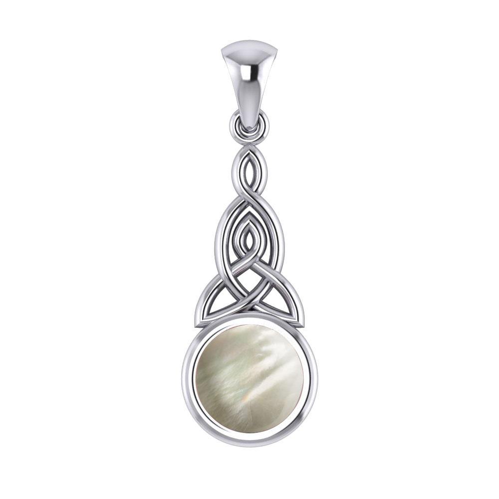Celtic Triquetra Sterling Silver Pendant TP2937