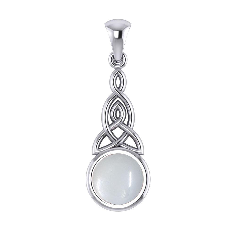 Celtic Triquetra Sterling Silver Pendant TP2937