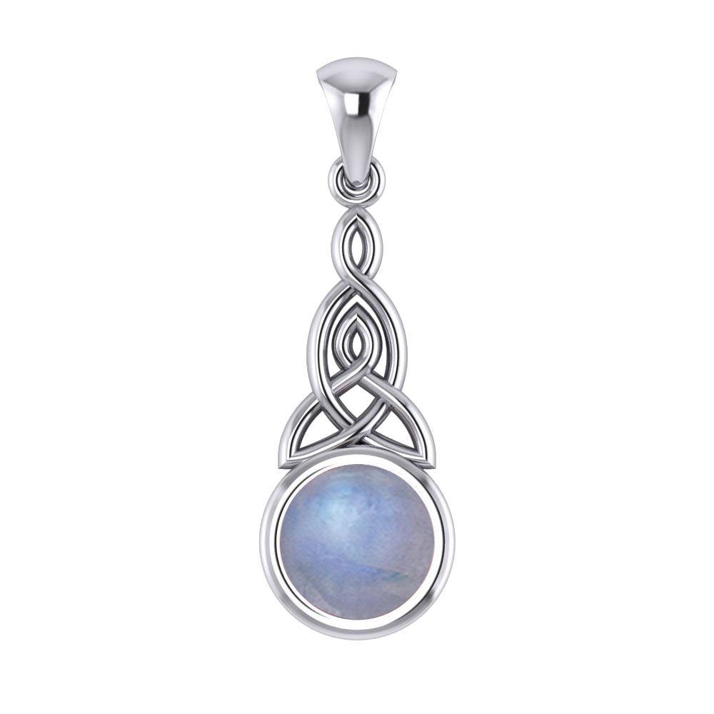 Celtic Triquetra Sterling Silver Pendant TP2937