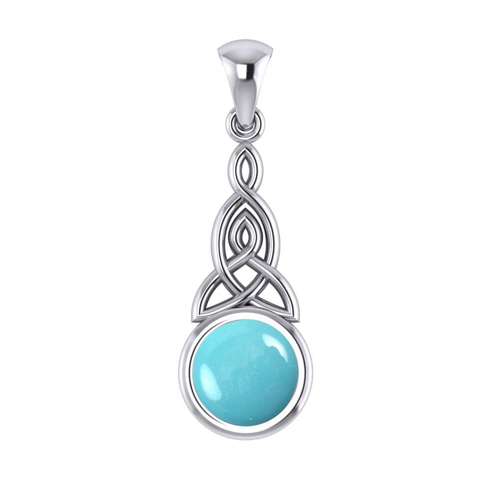 Celtic Triquetra Sterling Silver Pendant TP2937