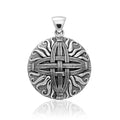 Celtic Cross of St. Brigid Sterling Silver Pendant TP3416