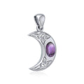 Blue Moon Celtic Sterling Silver Pendant TPD421