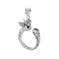 Sterling Silver Celtic Cupid Pendant TPD4850