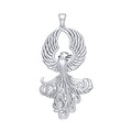 Majestic Phoenix Sterling Silver Pendant TPD5071