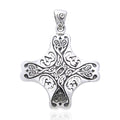 Celtic Cross of the Holy Spirit Silver TPD966