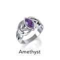 Celtic Knotwork Sterling Silver Ring TR1750