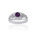 Trust in the endless possibilities ~ Celtic Knotwork Sterling Silver Ring TR2103