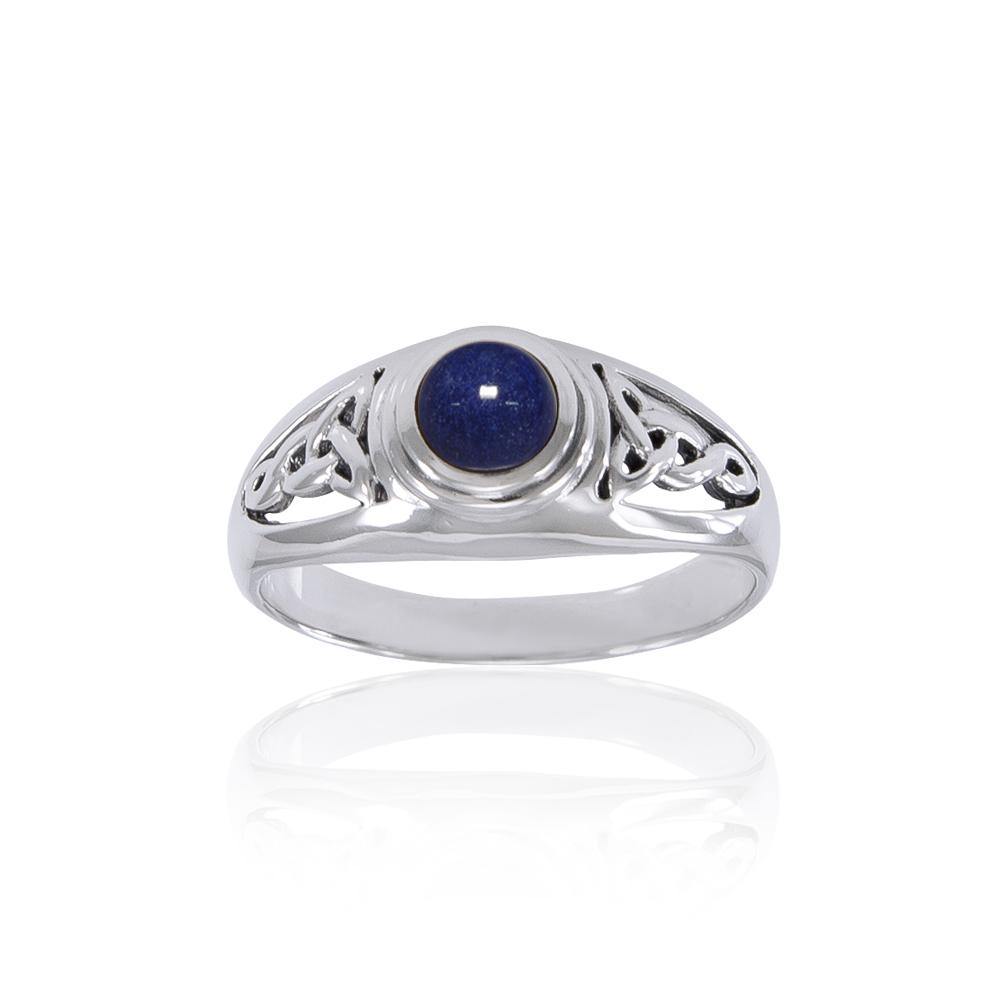 Trust in the endless possibilities ~ Celtic Knotwork Sterling Silver Ring TR2103