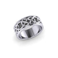 Celtic Knot Sterling Silver Ring TRI1206