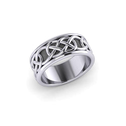Celtic Knot Sterling Silver Ring TRI1206 | Ring | Wiccan Center