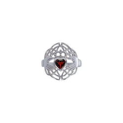 Celtic Claddagh Love Spell Sterling Silver Ring TRI1560 | Ring | Wiccan Center